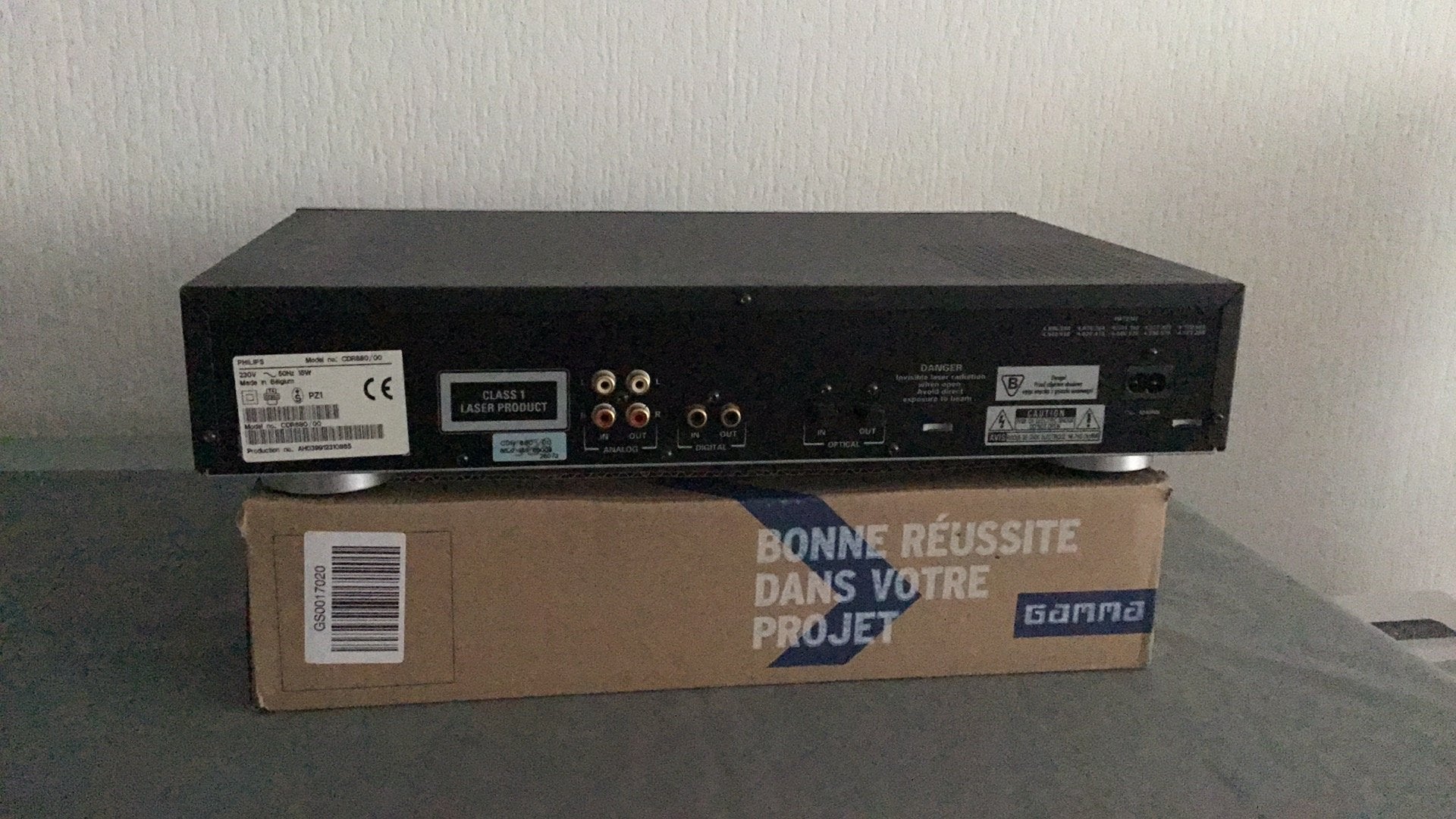 PHILIPS CD Speler / CD Recorder., Ophalen of Verzenden, Zo goed als nieuw, Philips