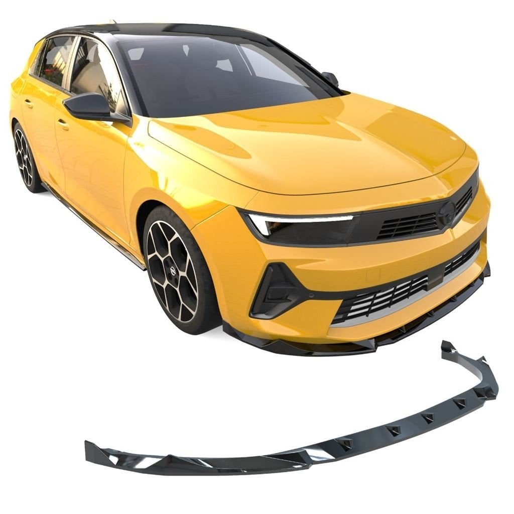 APEX Spoiler Splitter Geschikt voor Opel Astra L [2020+] gla, Verzenden, Automotive Parts, A.parts@hotmail.nl, Trasmolenlaan 12 3447 GZ Woerden