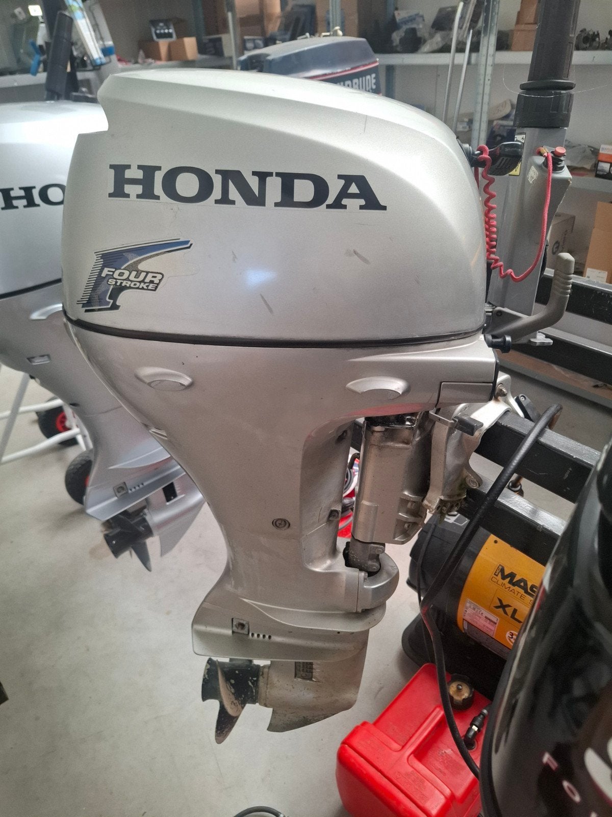 20pk Honda bj 2003 en 9.9pk mercury bj 2011, Ophalen, 10 tot 30 pk, Viertaktmotor, Zo goed als nieuw