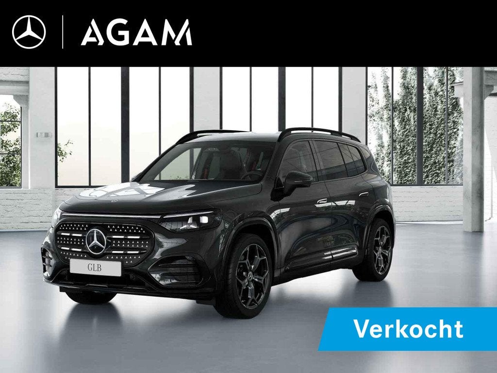 Mercedes-Benz GLB electric 250+ Business Solution AMG 85.5 k, Auto's, Mercedes-Benz, Achterwielaandrijving, Zwart, 607 km, Zwart