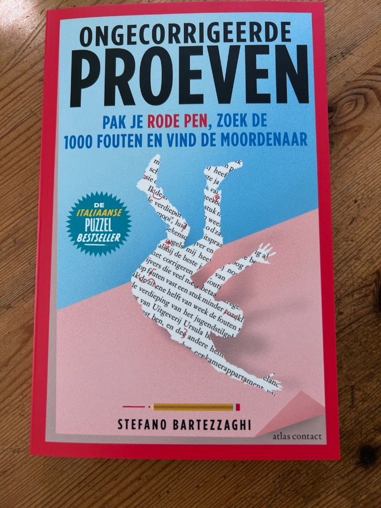 Ongecorrigeerde proeven, Ophalen of Verzenden, Nieuw, Stefano Bartezagghi