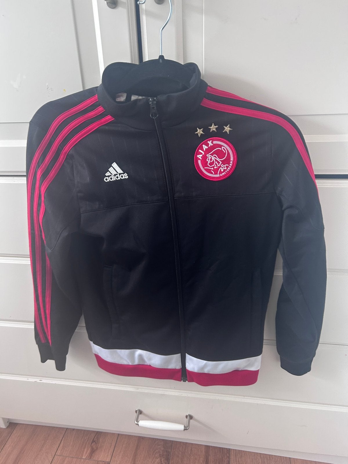 Ajax jasje jack jas vest maat 152 adidas, Ophalen of Verzenden, Zo goed als nieuw