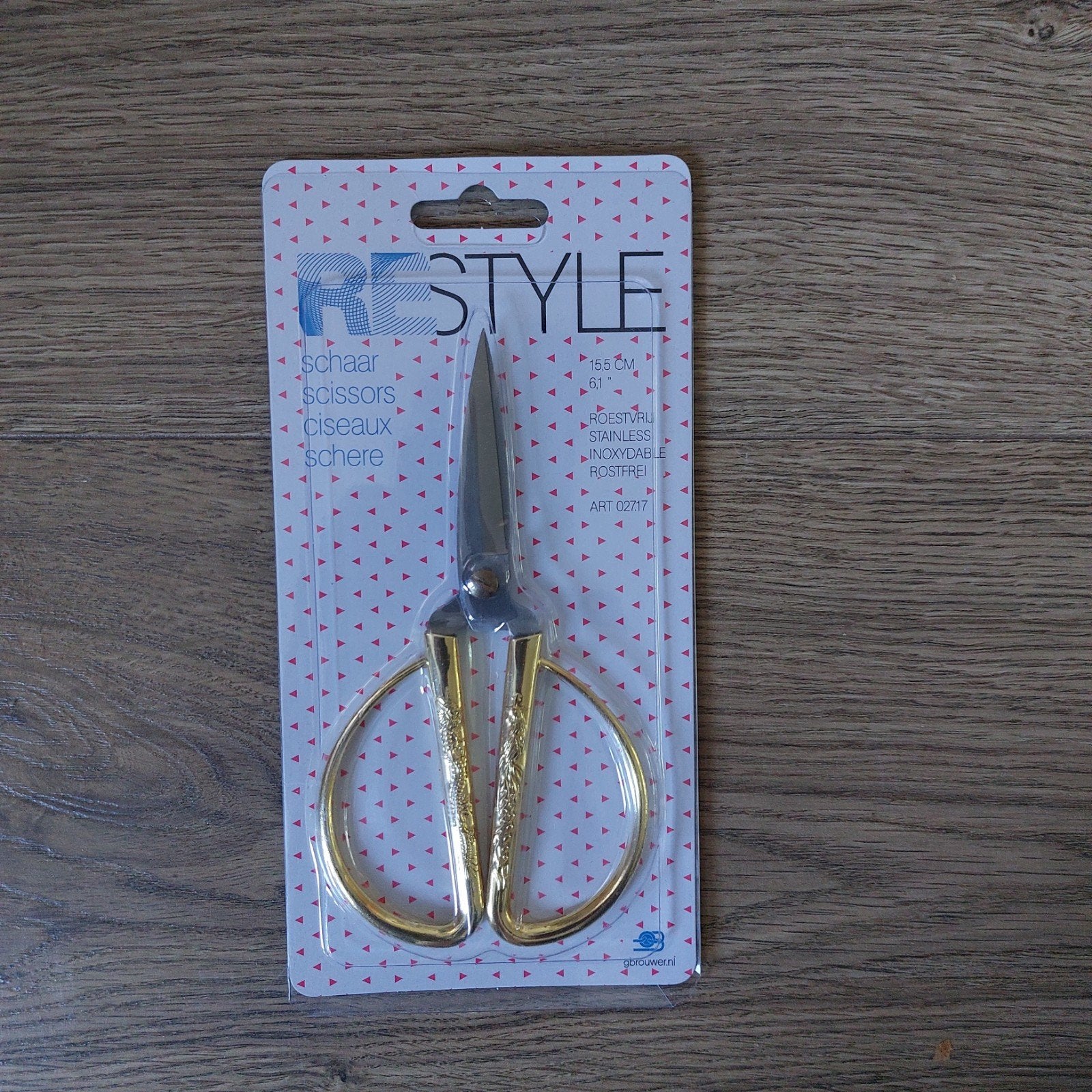 Mooie nieuwe borduurschaar.
Prijs per stuk
Restyle 15.5 cm e, Ophalen of Verzenden, Nieuw, Onderdeel of Toebehoren