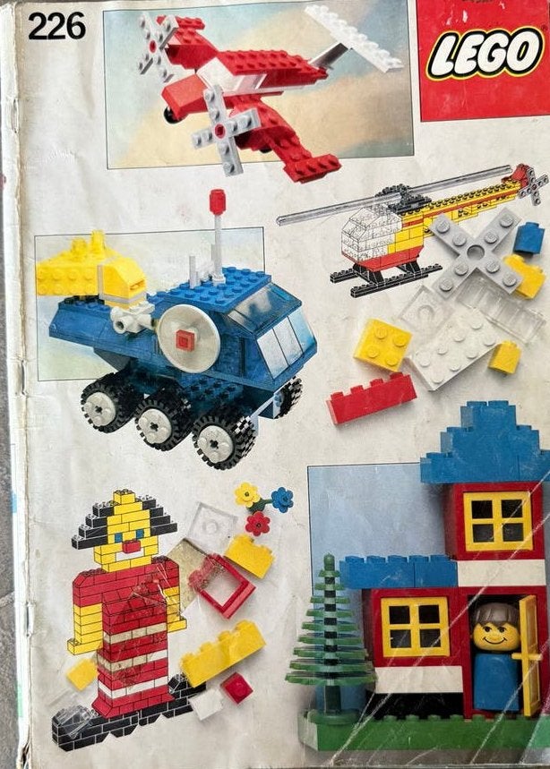 Vintage LEGO Ideeenboek 226 (1981), Kinderen en Baby's, Speelgoed | Duplo en Lego, Ophalen of Verzenden, Gebruikt, Overige typen