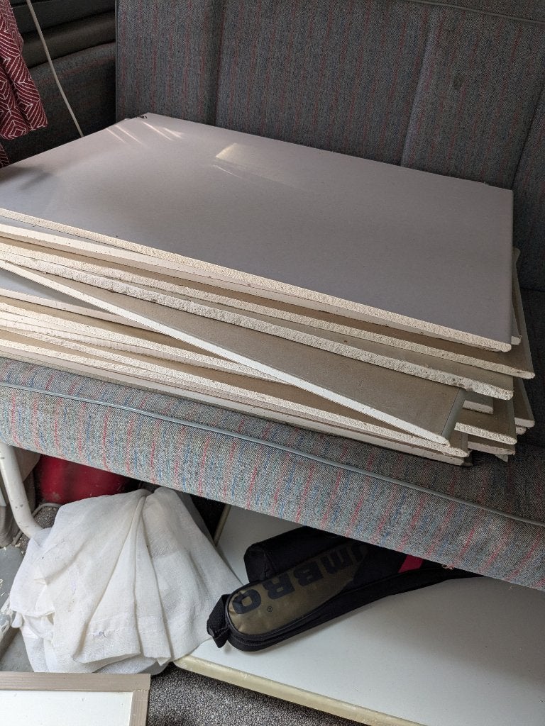 Gratis kleine gipsplaten, zsm weg, Ophalen