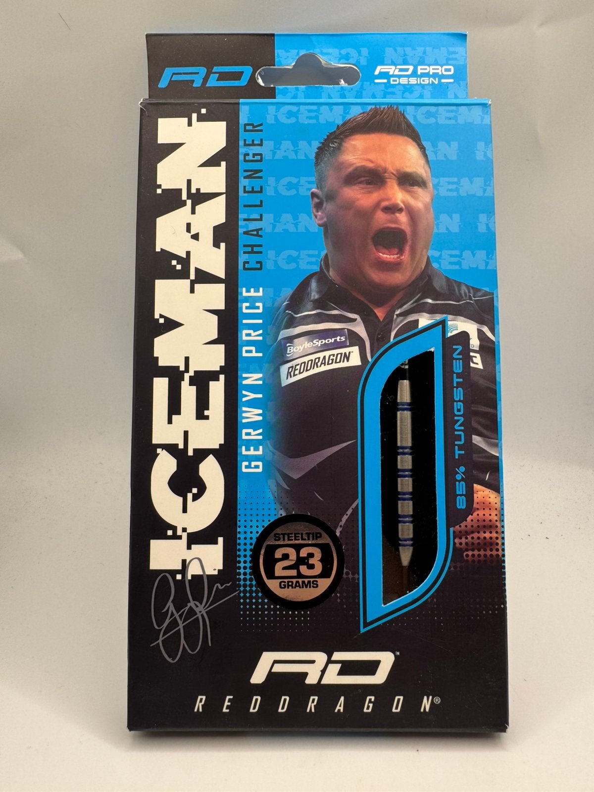 Red Dragon Gerwyn Price Challenger 23 Gram Dartpijlen, Ophalen of Verzenden, Zo goed als nieuw, Nvt, Pijlen