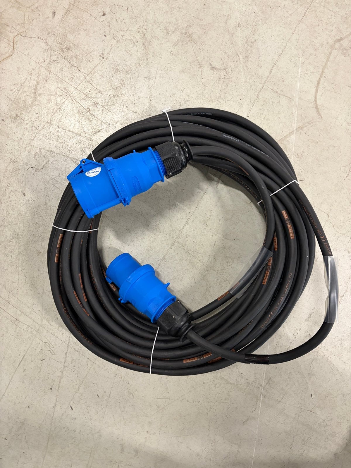 10x 25m 32A Enkelfase Titanex, Bals CEE, Ophalen of Verzenden, Nieuw, Overige merken, Kabel of Snoer