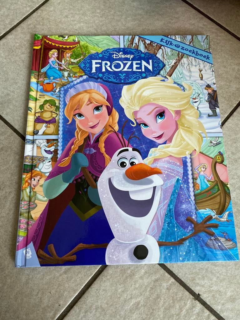 Frozen zoekboek, Ophalen, Zo goed als nieuw