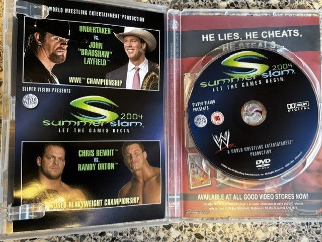 WWE Summerslam 2004, Engels, Overige typen, Ophalen of Verzenden, Zo goed als nieuw
