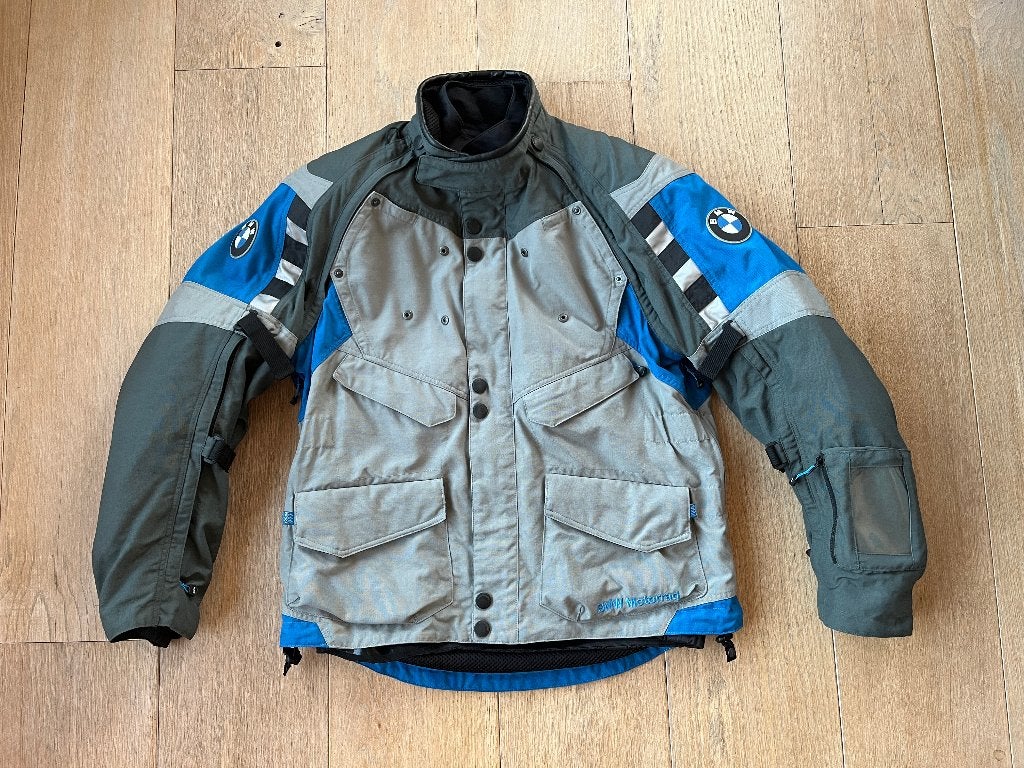 Bijna nieuwe BMW Rallye heren motorjas in maat 56, Motoren, BMW Motorrad, Jas | textiel, Heren, Ophalen of Verzenden