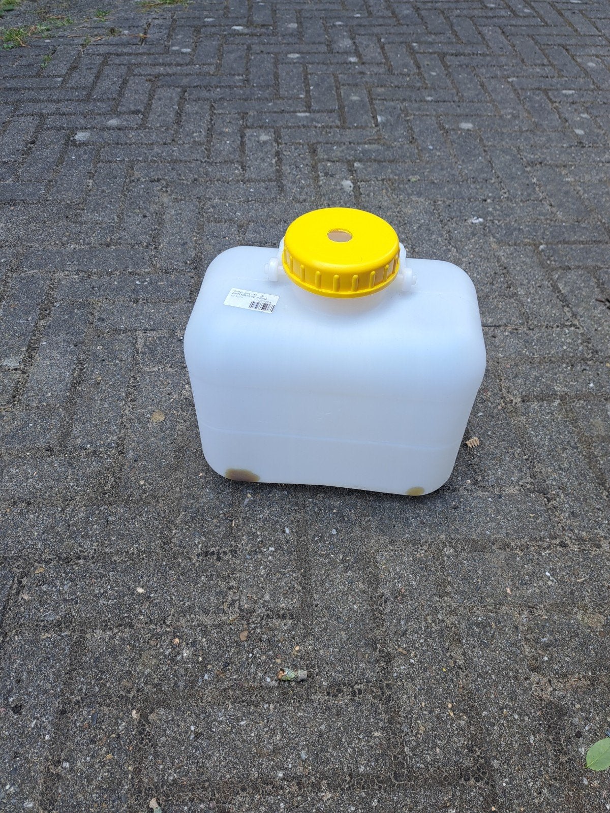 schoonwatertank 10 liter, Caravans en Kamperen, Ophalen of Verzenden, Gebruikt