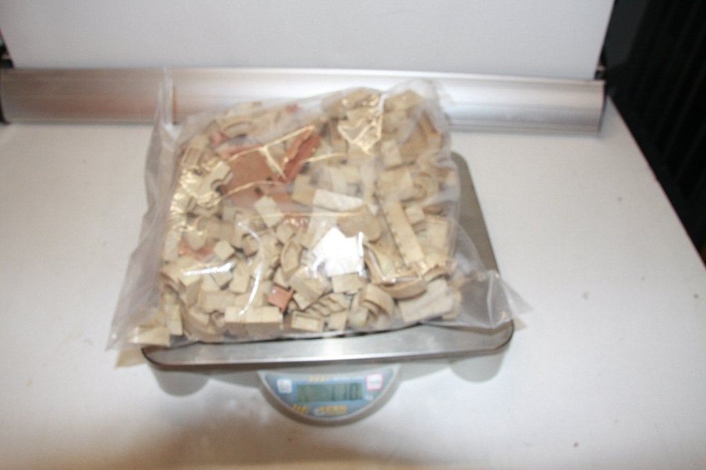 exin blokjes kasteel 1,1 kg (401), Ophalen of Verzenden, Gebruikt, Overige merken