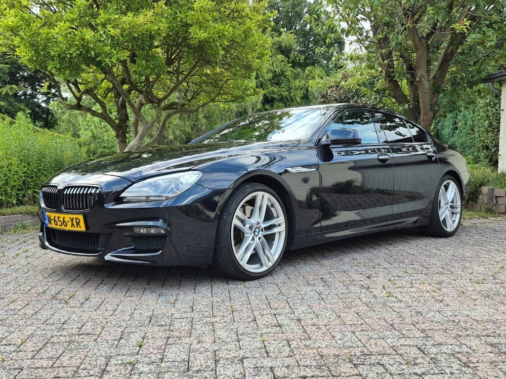 BMW 640i Gran Coupé M-Sport Soft-Close Night Vision, VOL, Automaat, Euro 5, Achterwielaandrijving, Zwart