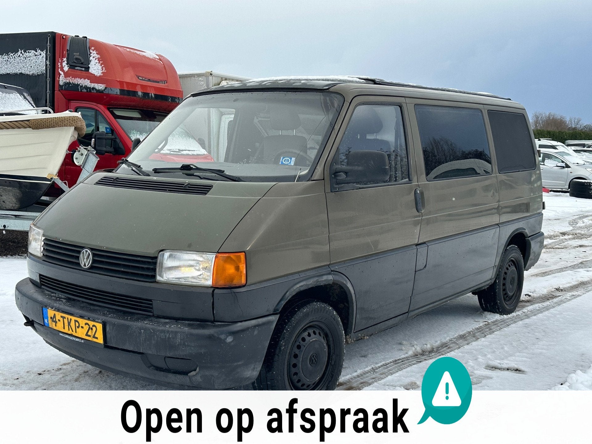 Volkswagen KOMBI D 57KW 2.4 T4 CAMPER 1996, Caravans en Kamperen, Campers, Volkswagen, Bedrijf, Handgeschakeld, Diesel