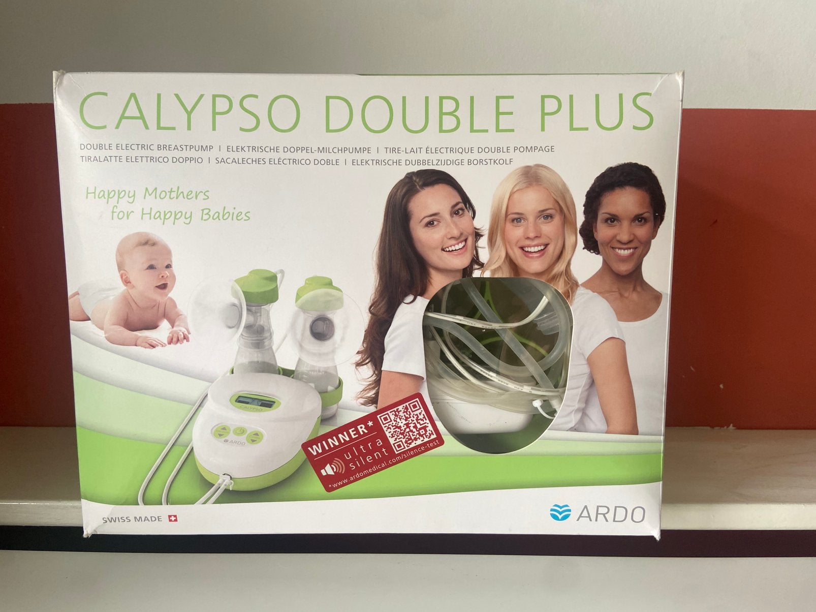 Ardo dubbele kolf - Calypso double plus, Ophalen, Gebruikt, Dubbelzijdig, Borstkolf