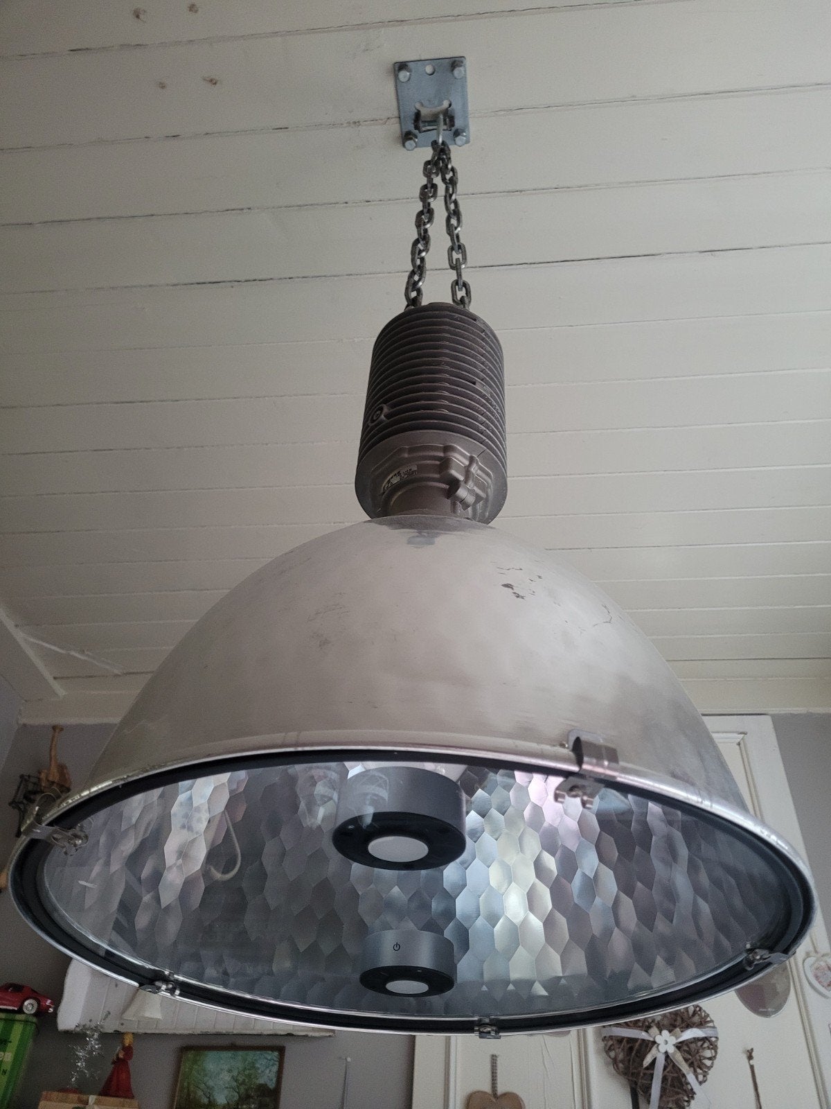 Industrielamp zumtobel copa, Huis en Inrichting, Ophalen of Verzenden, Gebruikt, Metaal, Industriele