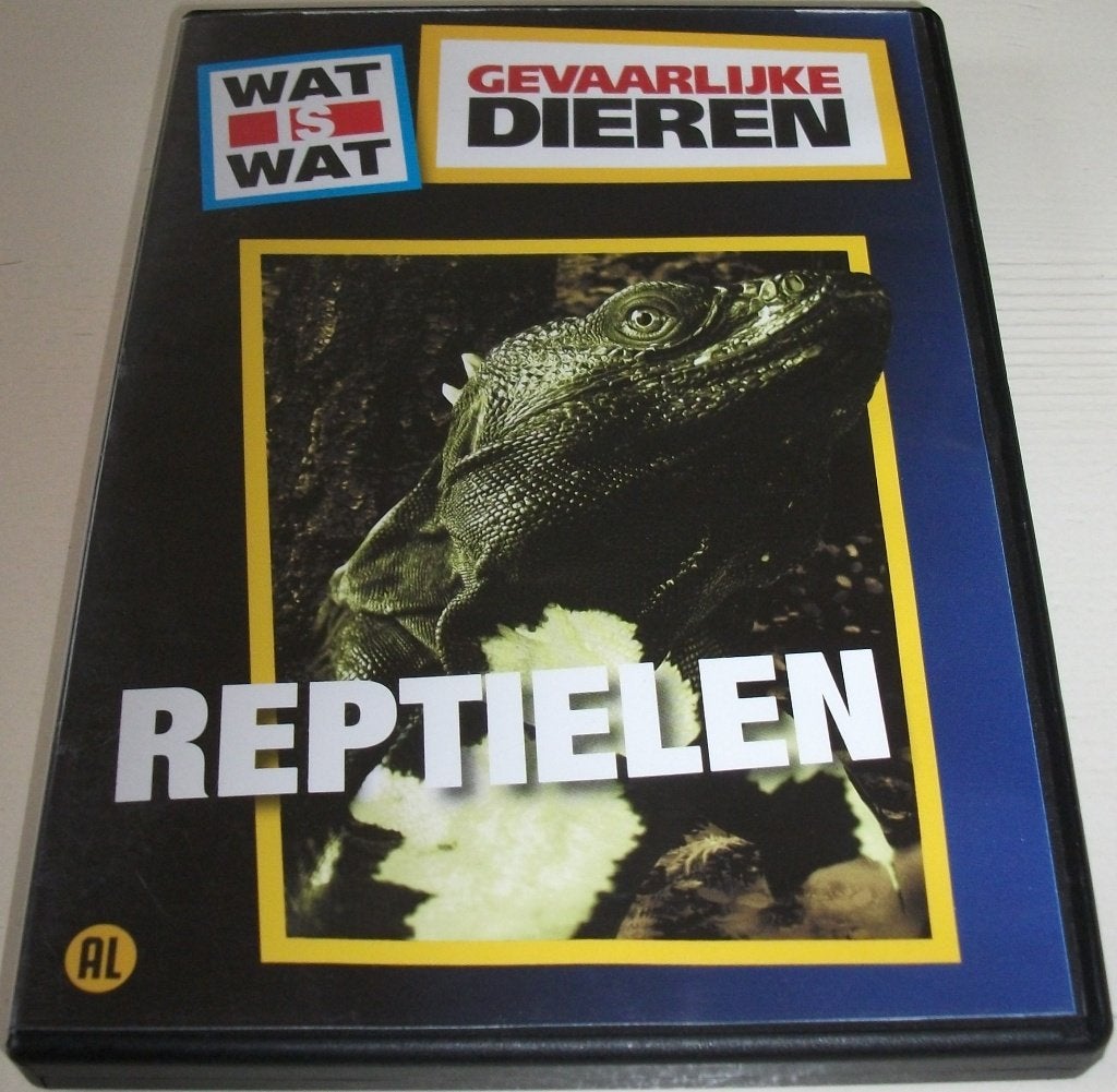 Dvd *** GEVAARLIJKE DIEREN *** Reptielen, Alle leeftijden, Ophalen of Verzenden, Zo goed als nieuw, Natuur