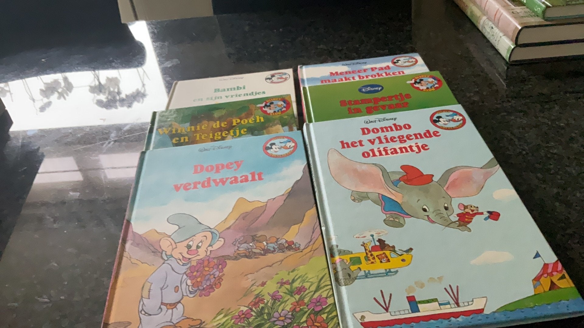 6 WALT DISNEY boekjes, Ophalen of Verzenden, Gelezen, Sprookjes