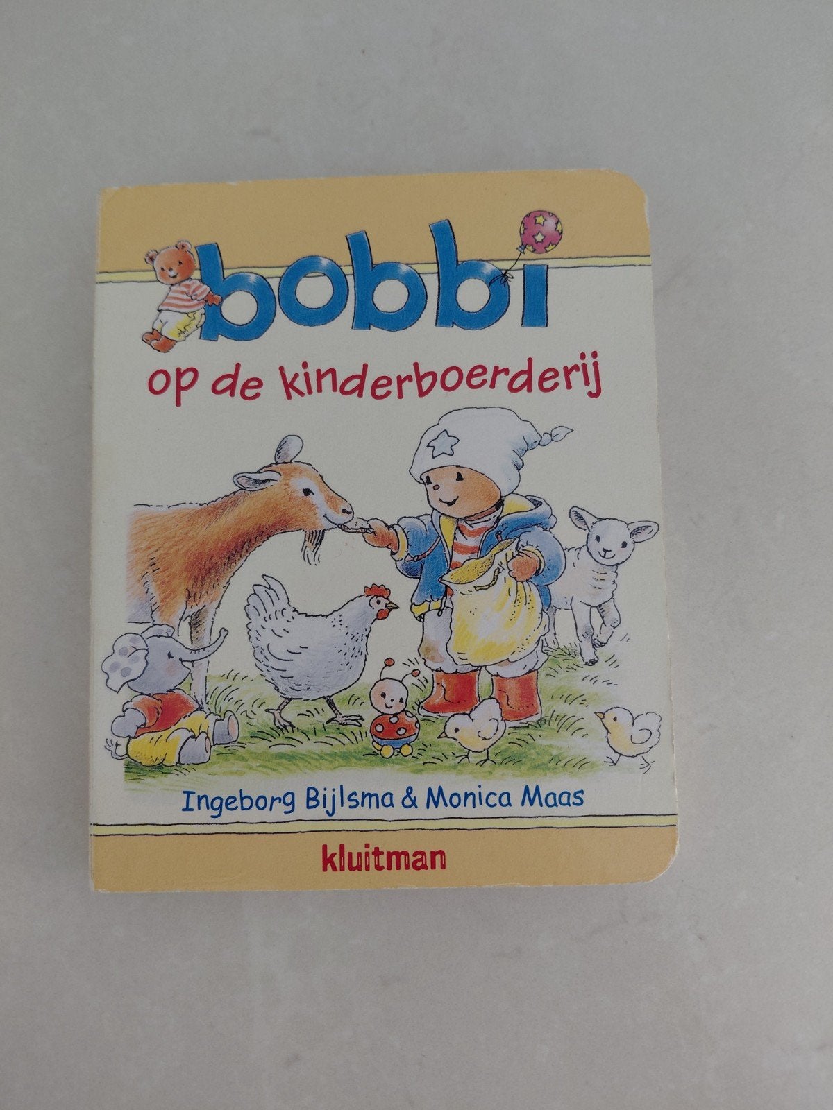 Bobbi op de kinderboerderij - Ingeborg Bijlsma, Ophalen of Verzenden, Gelezen, 6 tot 12 maanden