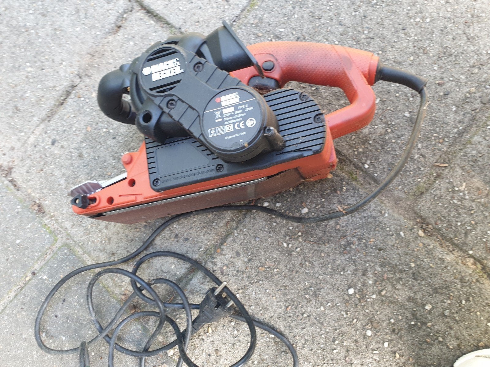 Black & Decker Bandschuurmachine KA88 - 720W, Ophalen of Verzenden