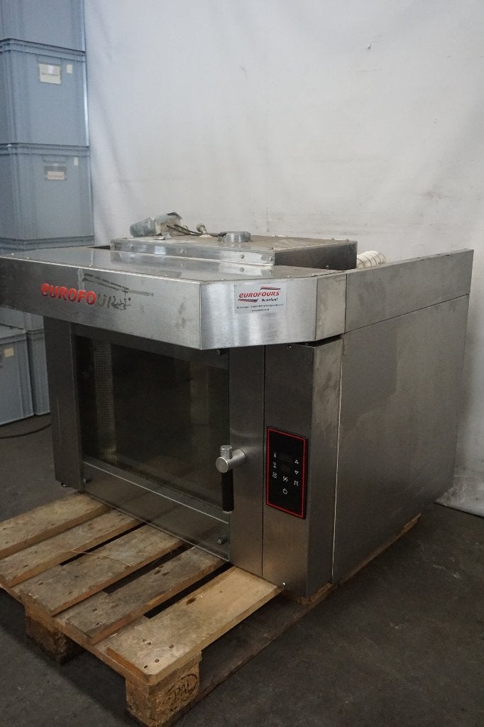 Eurofours grote oven confectieoven horeca - met afzuiger, Gebruikt, Hete lucht, 60 cm of meer, Ophalen of Verzenden