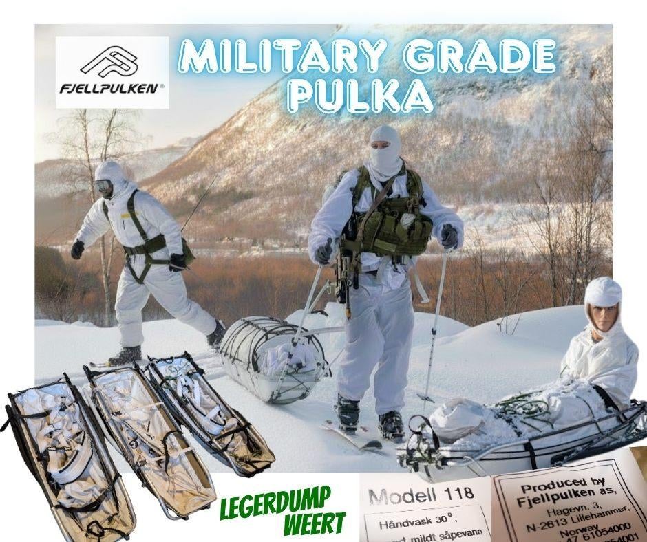 Fjellpulken Model 118 – Militaire Pulka Mariniers/KCT, Ophalen, Landmacht, Nederland, Overige typen