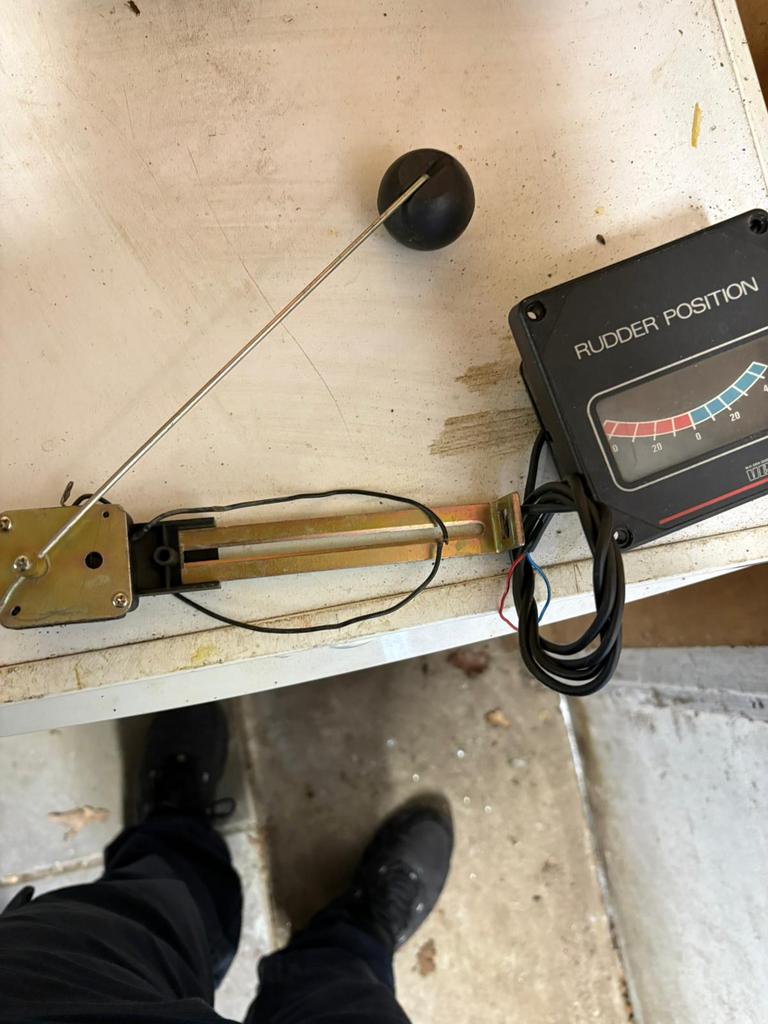 Roerstandsmeter roerstand meter compleet, Watersport en Boten, Ophalen of Verzenden, Gebruikt, Motor en Techniek