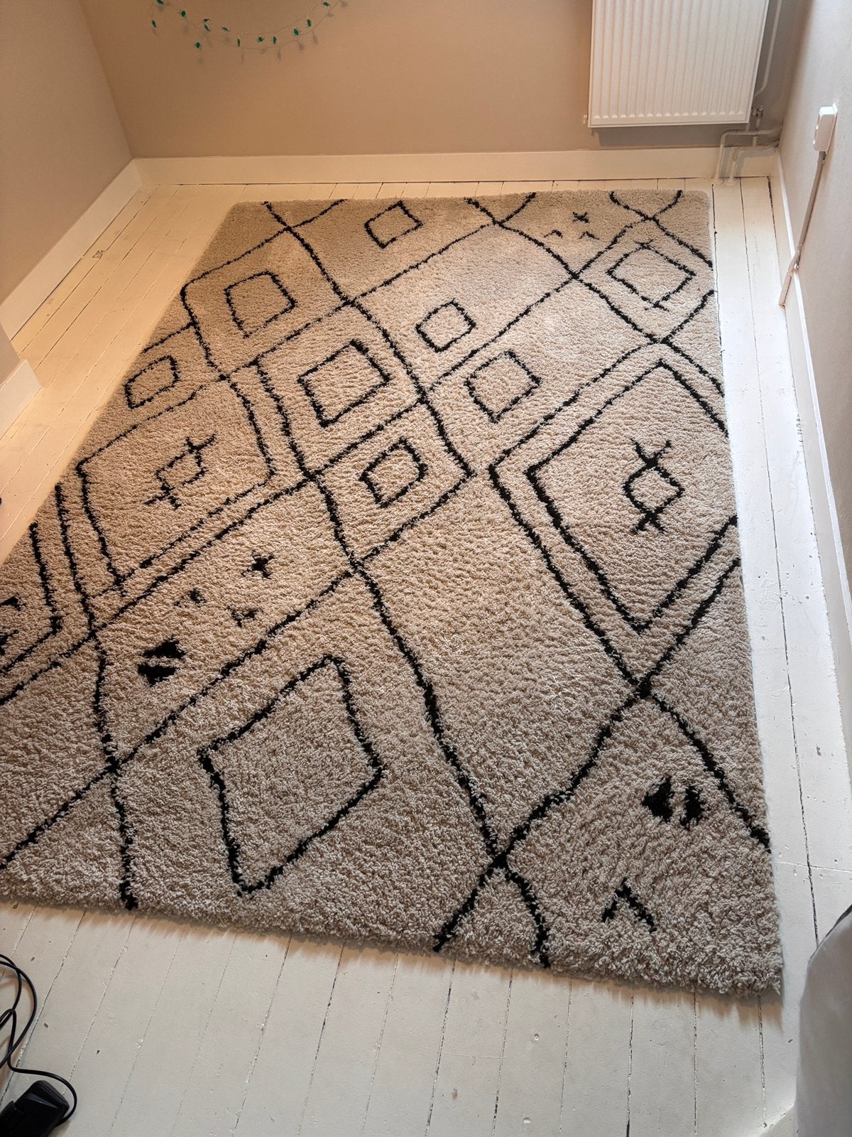 Groot vloerkleed *bijna nieuw*, Ophalen of Verzenden, Zo goed als nieuw