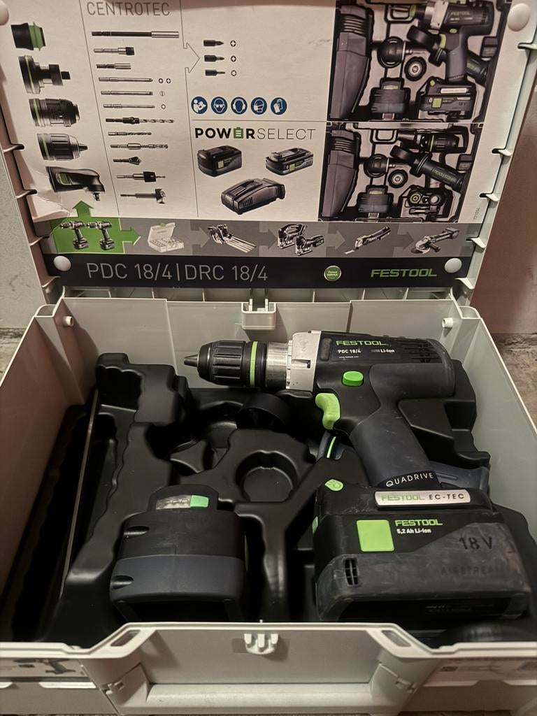 Festool schroefboormachine, Ophalen, Zo goed als nieuw, Boor- en Schroefmachine