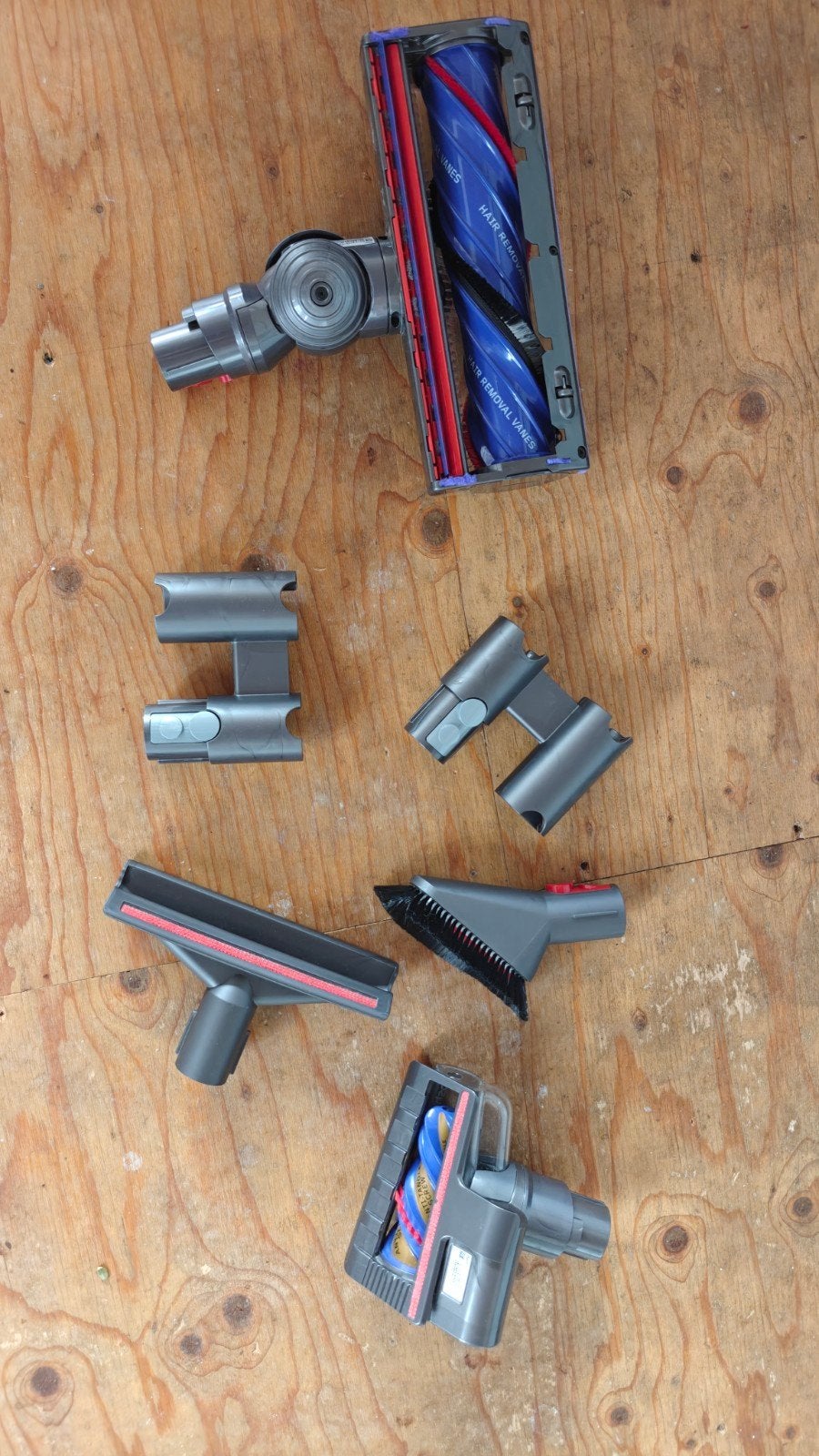 Dyson Stofzuiger V10/12 Accessoires Set - Zo goed als nieuw, Geschikt voor harde vloeren, Ophalen of Verzenden, Zo goed als nieuw
