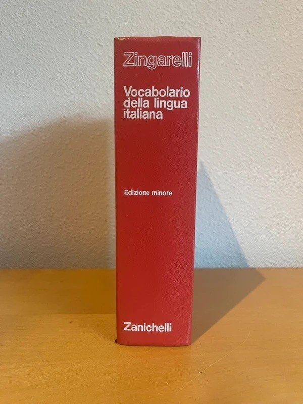 Vintage Zingarelli Italiaans woordenboek 1979 – hardcover, Boeken, Ophalen of Verzenden, Gelezen, Overige uitgevers, Italiaans