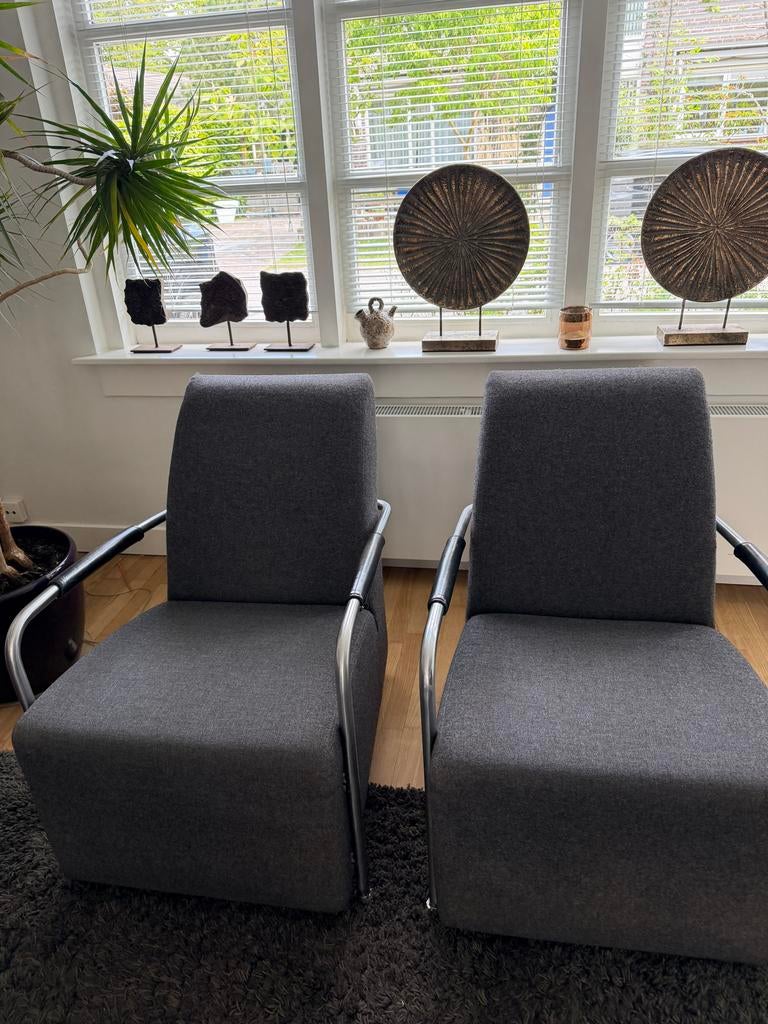 Set van 2 gelderland feautuils 6420 uitstekende staat, Huis en Inrichting, Fauteuils, Ophalen, Zo goed als nieuw, 75 tot 100 cm