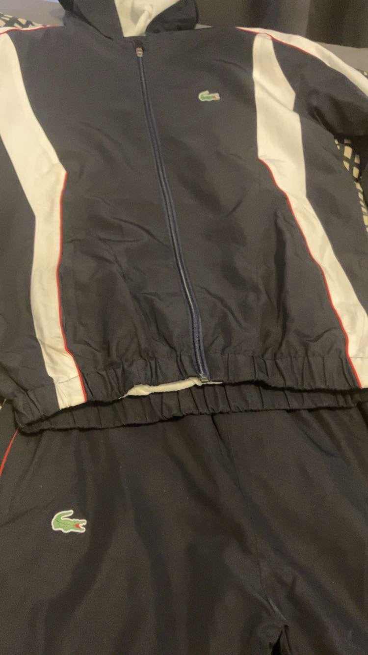 Lacoste trainingspak maat M, Ophalen, Zo goed als nieuw, Blauw, Algemeen