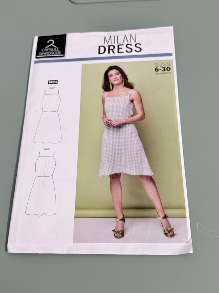 Milan Dress naaipatroon jurk maat 6 tot 30, Overige merken, Overige typen, Vrouw, Nieuw