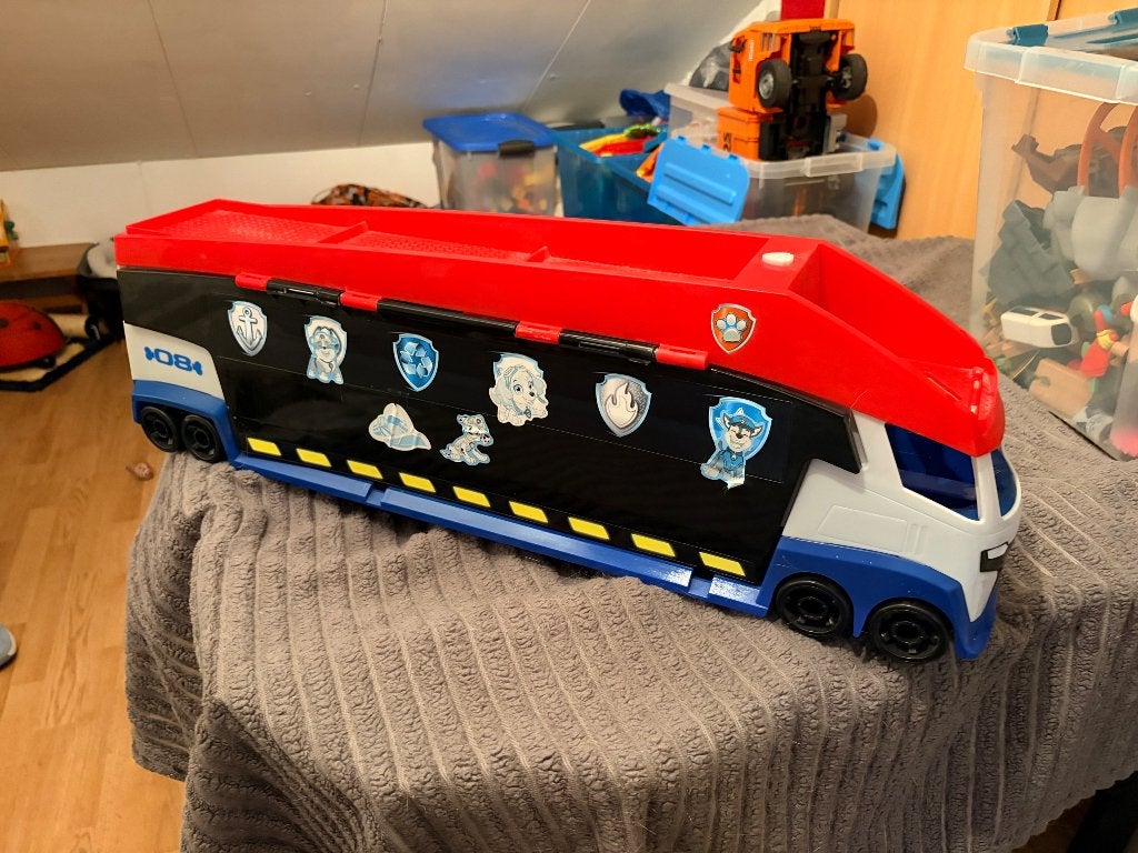 Paw patrol, Ophalen, Gebruikt