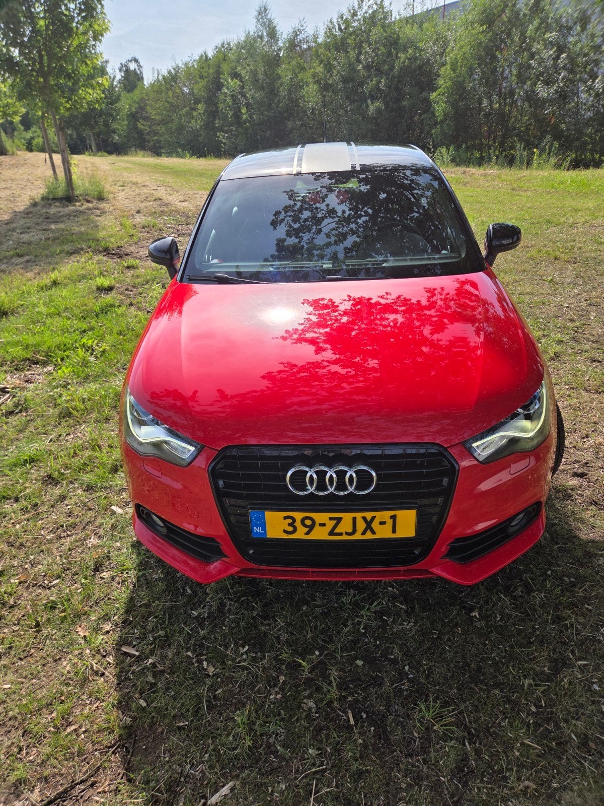 Audi A1 1.2 Tfsi Sportback Rood, Auto's, Audi, Voorwielaandrijving, 4 cilinders, Origineel Nederlands, Handgeschakeld