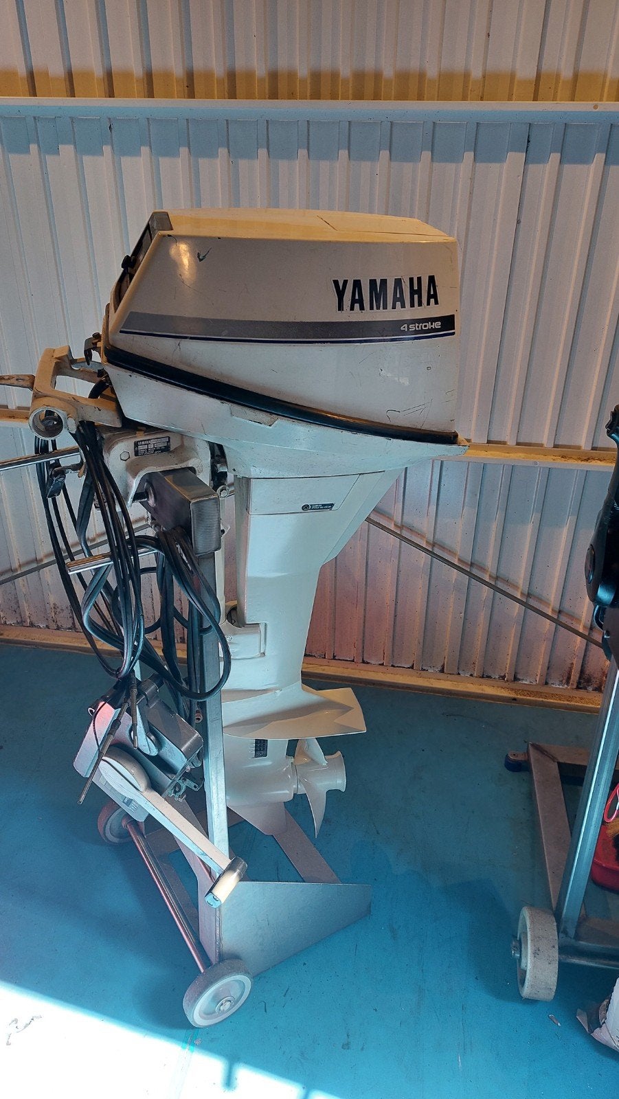 Nette Yamaha 9.9 pk 4 takt lang el start. afstandbediening, Ophalen, Gebruikt, 5 tot 10 pk, Viertaktmotor