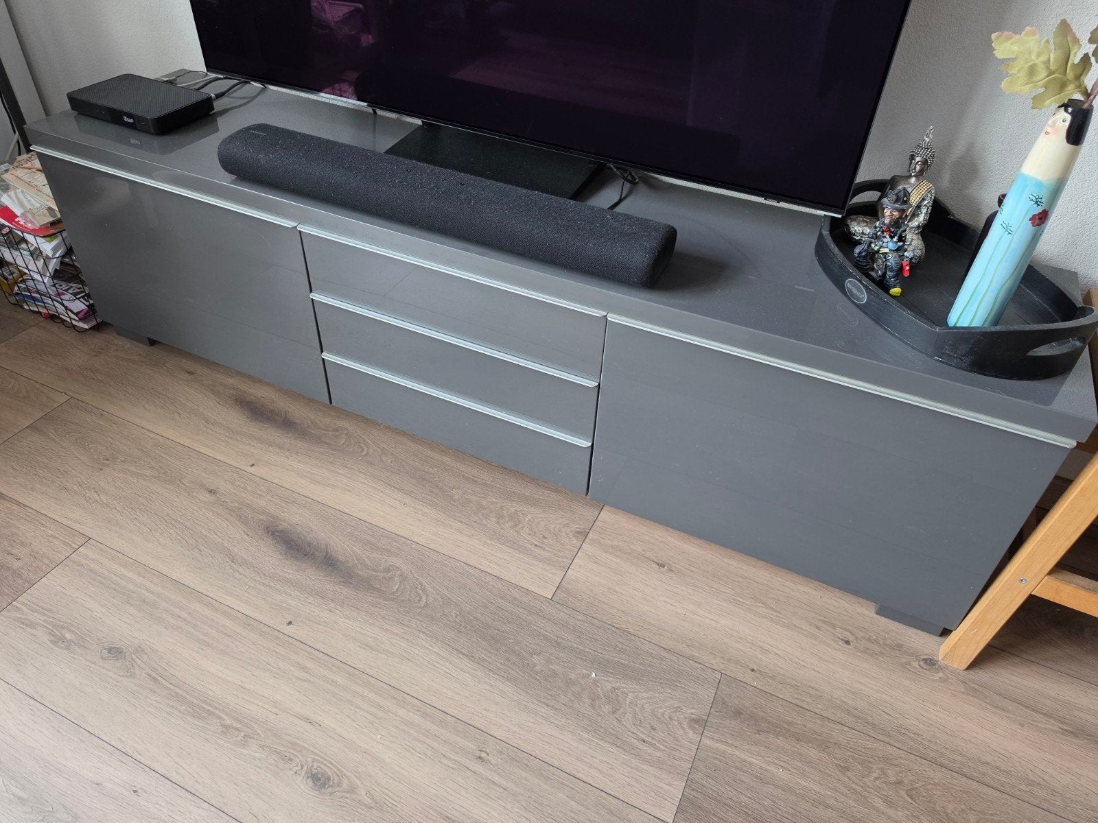 IKEA TV-kast 180cm - Gebruikt maar in goede staat, Ophalen, Gebruikt, 150 tot 200 cm