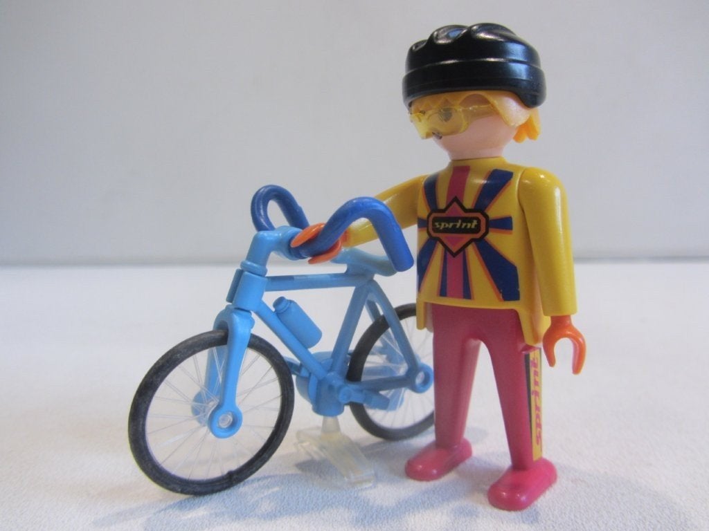 Playmobil Wielrenner – 3710, Ophalen of Verzenden, Gebruikt, Losse onderdelen