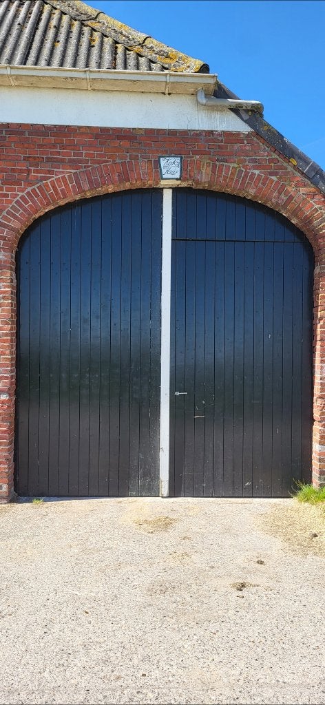Authentieke landelijke houten boerderijdeuren, Doe-het-zelf en Verbouw, Ophalen, Gebruikt, Binnendeur, Hout