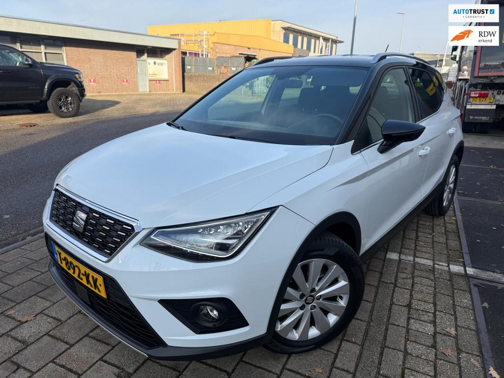 Seat Arona 1.0 TSI 2019 DSG AUTOMAAT FR SPORT INTENSE LED CA, Auto's, Met garantie (alle), 116 pk, Bedrijf, 600 kg