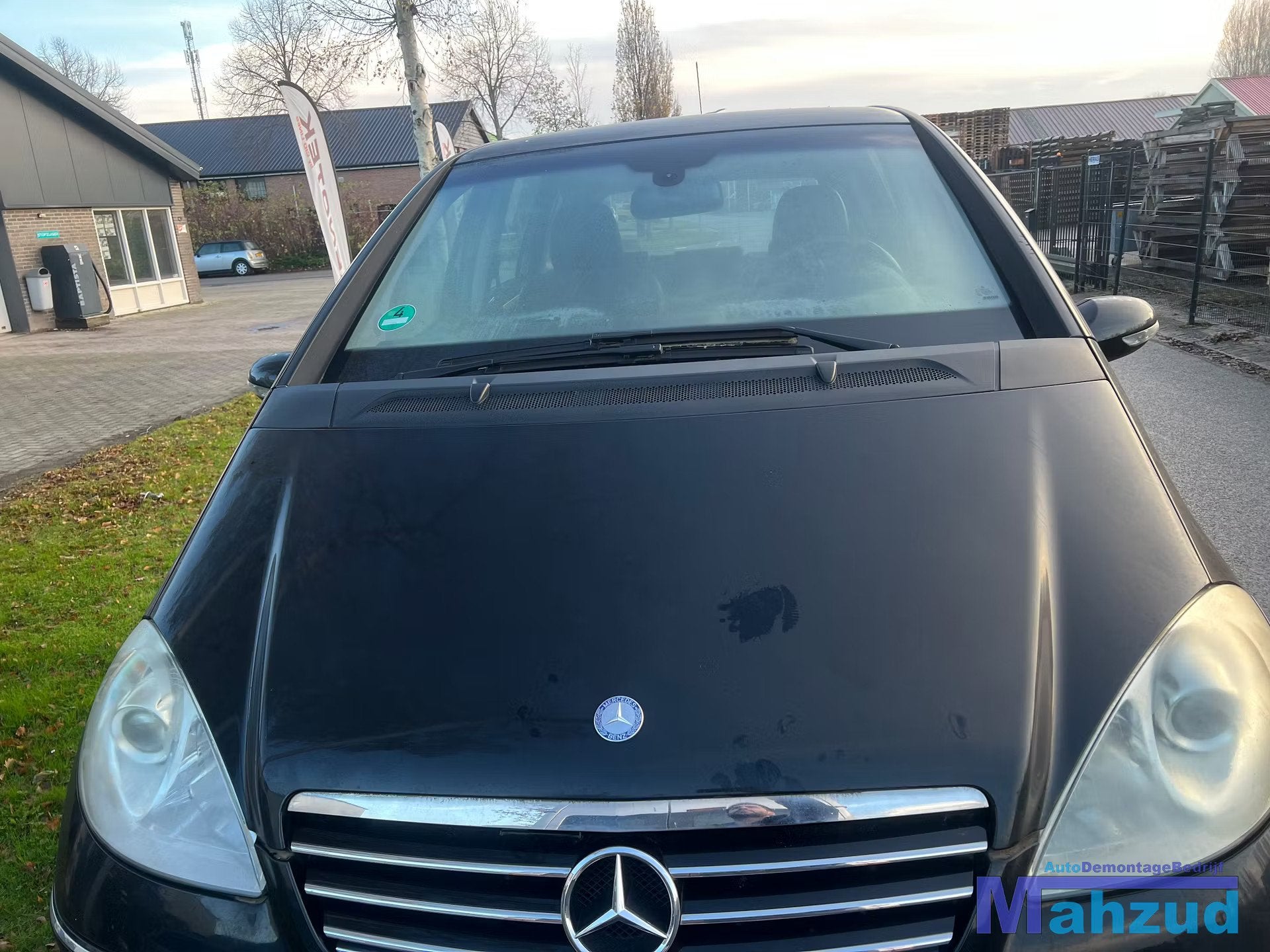 MERCEDES A KLASSE W169 Zwart 160 motorkap 2004-2012, Gebruikt, Mercedes-Benz AG, Mercedes-Benz, Ophalen of Verzenden