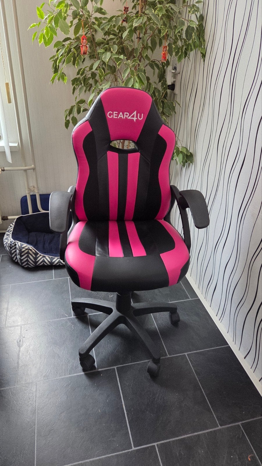 Gaming kinder Bureaustoel GEAR4U Roze/Zwart, Huis en Inrichting, Bureaustoelen, Ophalen