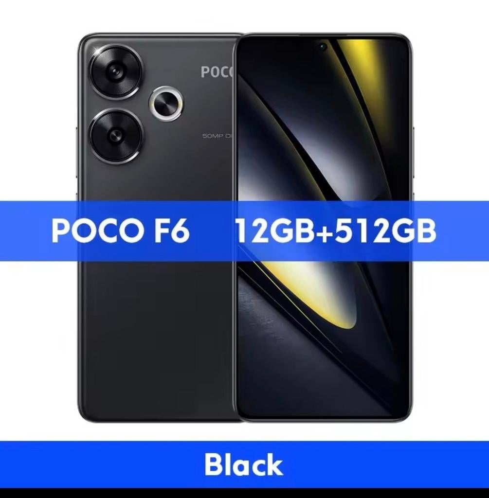 POCO F6 Global: Snapdragon 8s Gen 3, 90W Turbo, 120Hz AMOLED, Telecommunicatie, Mobiele telefoons | Overige merken, Overige modellen