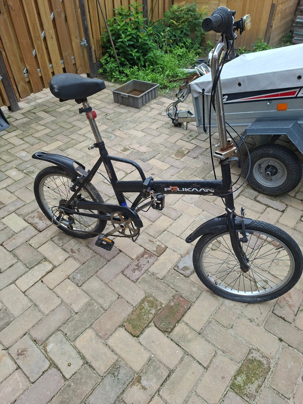 Pelikaan Vouwfiets - Handig en Compact, 20 inch of meer, Gebruikt, Velgrem, Versnellingen