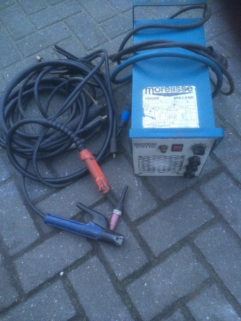 Morelisse Tig en Elektroden lasapparaat, Ophalen, Gebruikt, Minder dan 150 ampère, Tig