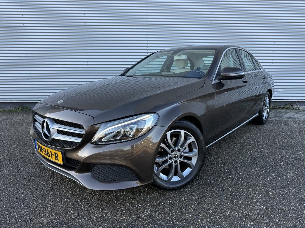 Mercedes-Benz C-Klasse 180 Business Sol. NAP Dealer OH Camer, Auto's, Mercedes-Benz, Automaat, 1325 kg, Euro 6, 4 cilinders