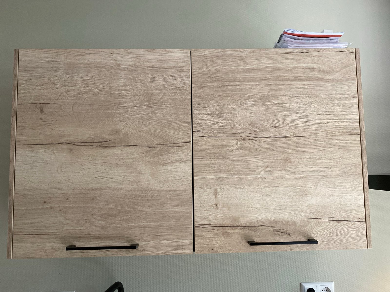 Bovenkastje met 2 deuren - Houtlook, Huis en Inrichting, Ophalen of Verzenden, Zo goed als nieuw