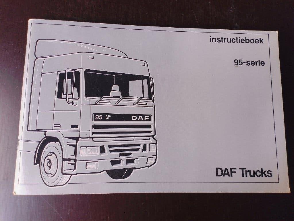 Instructieboekje - handleiding Daf Trucks    Daf 95, Verzenden, Gelezen, Vrachtwagen