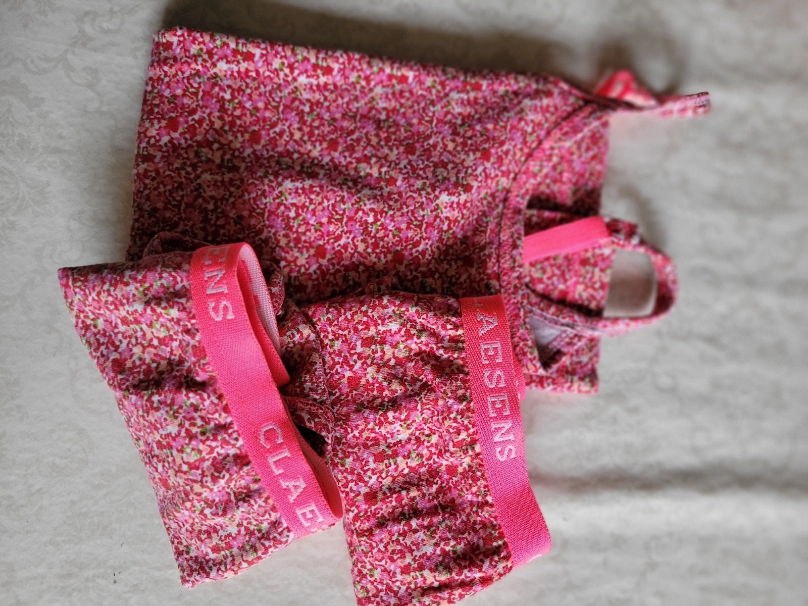 Claesens roze  ondergoed setje mt 116/122, Ophalen of Verzenden, Zo goed als nieuw, Claesens, Meisje